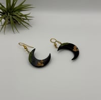 Image 2 of Mushrooms on the Moon Earrings