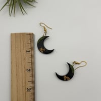 Image 3 of Mushrooms on the Moon Earrings
