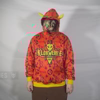 Red - B.S Hoodie w/ horns