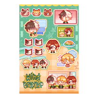 Wind Breaking Sticker Sheet