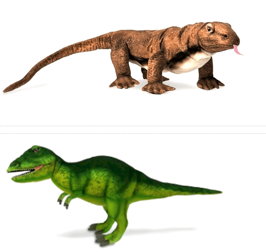Kimodo Dragon or a T-Rex - Image 1 of 3