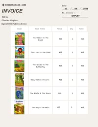 Image 2 of Signal Hill Public Library Book Bundle