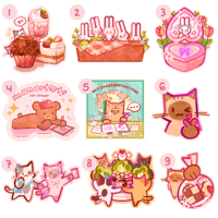 Matte Stickers