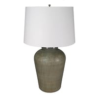 Image 1 of D18x28.5' Glass Table Lamp