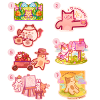 Matte Stickers 2