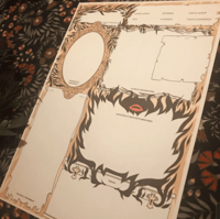 Image 4 of D&D 5e character sheet  ☾  FR / EN / GERMAN version 