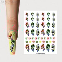 Super Powerpuff Girls Nail Stickers