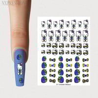 HK Rainbow Nail Stickers