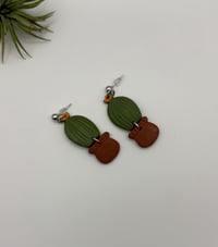 Image 1 of Dancin' Cactus Potted Plant Dangles