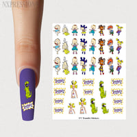 90’s Cartoon Nail Stickers