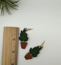 Image 2 of Dancin' Potted Snake Plant Dangles