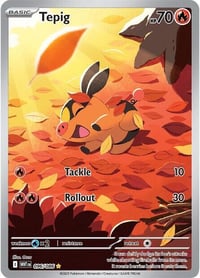 Tepig - 096/086 - SV: White Flare - Near Mint