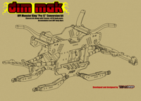 Image 1 of HPI Monster King Dim Mak Pro 12 chassis conversion kit