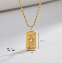 Image 4 of Celestial Tarot Necklace