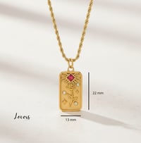 Image 3 of Celestial Tarot Necklace
