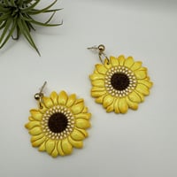 Image 1 of Sunflower Dangles