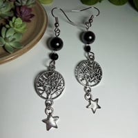Image 3 of Hematite & Black Onyx Tree of Life 