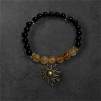 Image 2 of Boho Sun Charm Bracelet • November