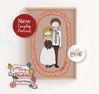 Image 1 of Personalised Couples Portrait