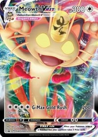 Meowth VMAX - SWSH005 - SWSH: Sword & Shield Promo Cards - Near Mint