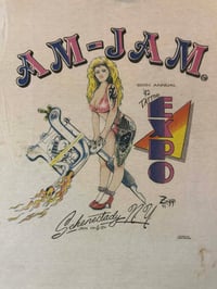 Image 1 of Vintage Single Stitch ‘92 AM-JAM Tattoo Expo Small T-shirt