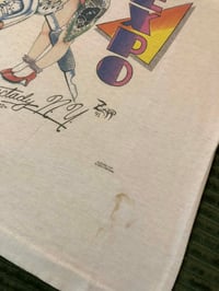 Image 2 of Vintage Single Stitch ‘92 AM-JAM Tattoo Expo Small T-shirt