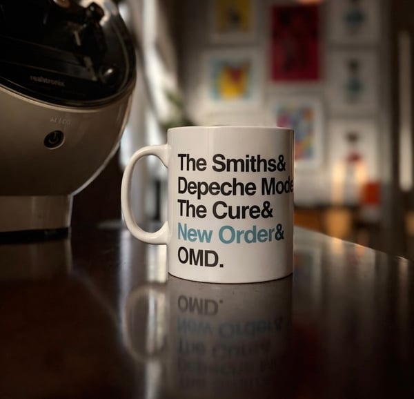 Image of TOP 5 NEW WAVE | 11oz White Ceremic Coffee Mug