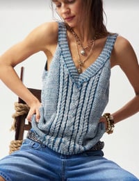 Image 1 of Coastal Knit Tank 