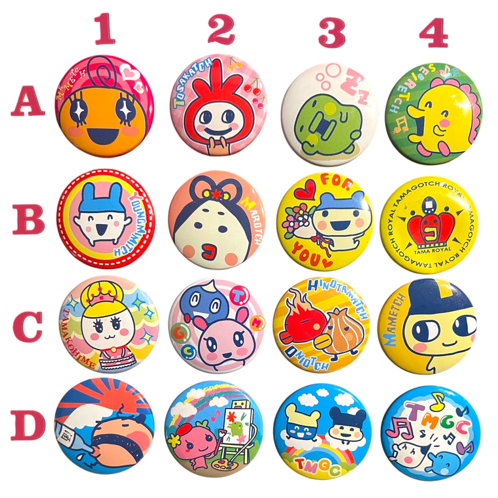 tamagotchi pins