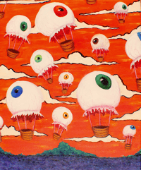 Hot Eye Balloons 