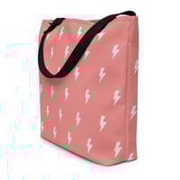 Image 2 of Mister Energy All-Over Print Large Tote Bag