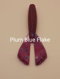 Plum Blue Flake Twin Tail Trailer 