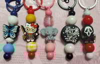 Image 1 of Focal Beaded Keychains