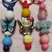 Image 3 of Focal Beaded Keychains