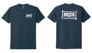 Image of Mode Tropics Short-Sleeve T-shirt (Navy blue)