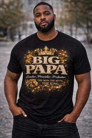 Image of BIG PAPA/ BIG POPPA TSHIRTS