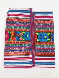 Image 1 of Ayacucho blanket, white