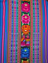 Image 4 of Ayacucho blanket, blue