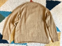 Image 5 of Van der Straete beams plus alpaca mix sweater, made in Peru, size M
