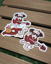 Image 1 of Guitar Playin' Snoops Stickers
