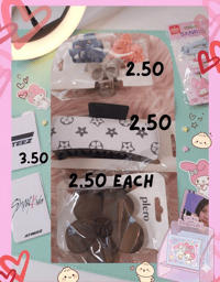 Kawaii Mini Bow Claw Clip Set • Coquette Aesthetic Hair Accessories