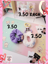 sanrio inspired Soft Aesthetic Hair scrunchies
