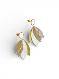 Image 1 of Boucles MIA Blanc