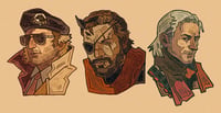 Image 2 of MGS V stickers/keychains