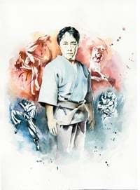 Portrait de Maître Kang Jong Lee