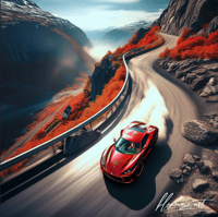 FERRARY RED - TEST DRIVE