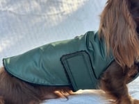 Image 2 of Green Raincoat Chest Cover Coat