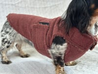 Image 3 of Chocolate Cashmere Chest Cover Coat