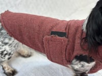 Image 5 of Chocolate Cashmere Chest Cover Coat