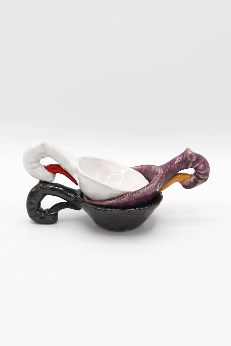 Hooked Finger Cups – Espresso 